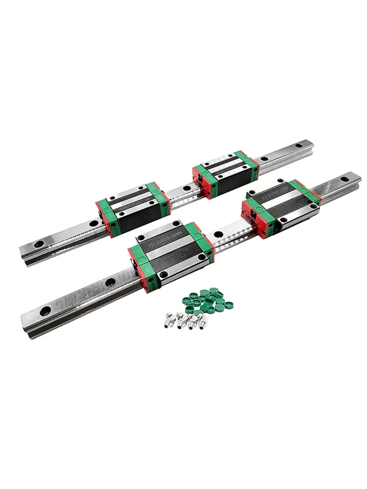 2 шт. линейная направляющая HGR25 1100 мм 1150 1200 + 4 HGH25CA /flang HGW25CC линейные подшипники для