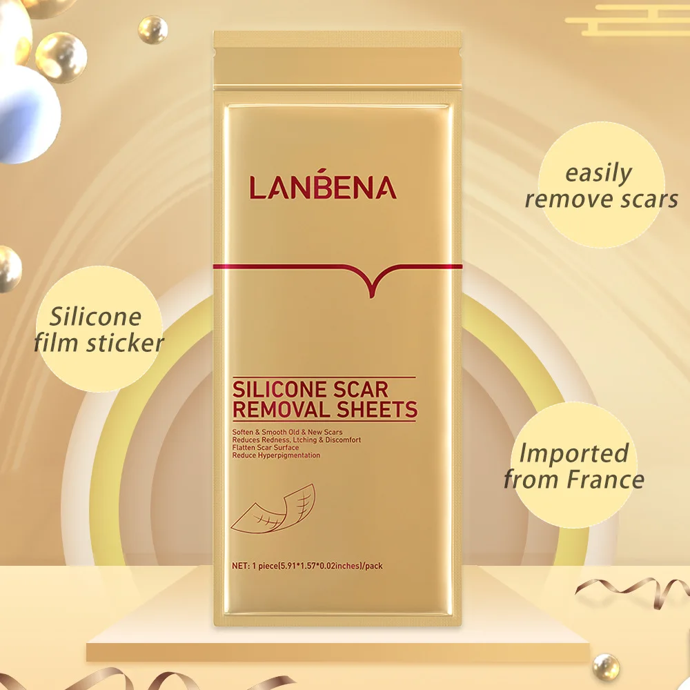 LANBENA Силиконовое средство для удаления шрамов многоразовая наклейка водостойкий