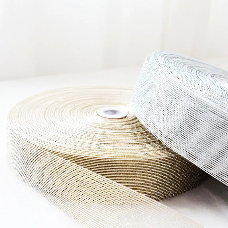 2 ярда 15/38 мм материал одежды Снежная пряжа Блестящая Атласная блестящая ткань