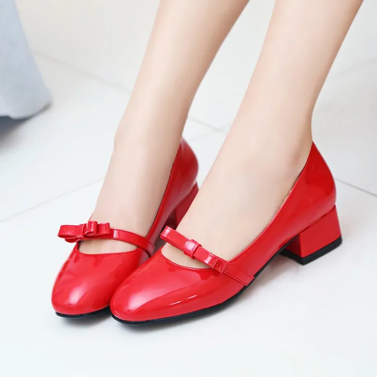 Женские туфли на высоком каблуке лодочки с квадратным носком и закрытым большой