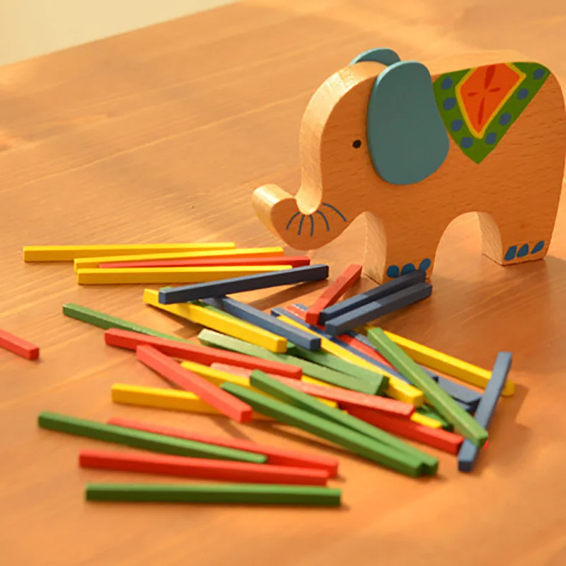 Слон/светло коричневый цветной баланс семейная настольная игра/вечерние лучший