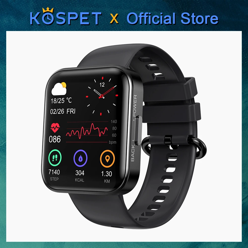 Новинка 2021 KOSPET MAGIC 3 умные часы для мужчин водонепроницаемые Bluetooth спортивный