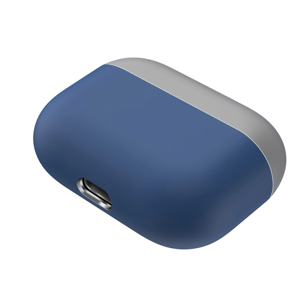 Силиконовый защитный чехол Bluetooth наушники противоударный резиновый двойной цвет
