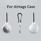 Новинка, защитный чехол для Apple airtag из жидкого силикона, для Apple Locator Tracker, защита от потери, защитный чехол для брелка