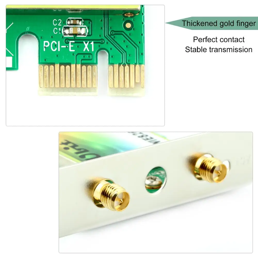 Ubit AC 1167 Мбит/с 8260 Bluetooth 4 2 беспроводная сетевая карта 802 11 wifi 5ghz 867 Мбит/с/2 ГГц 300 для