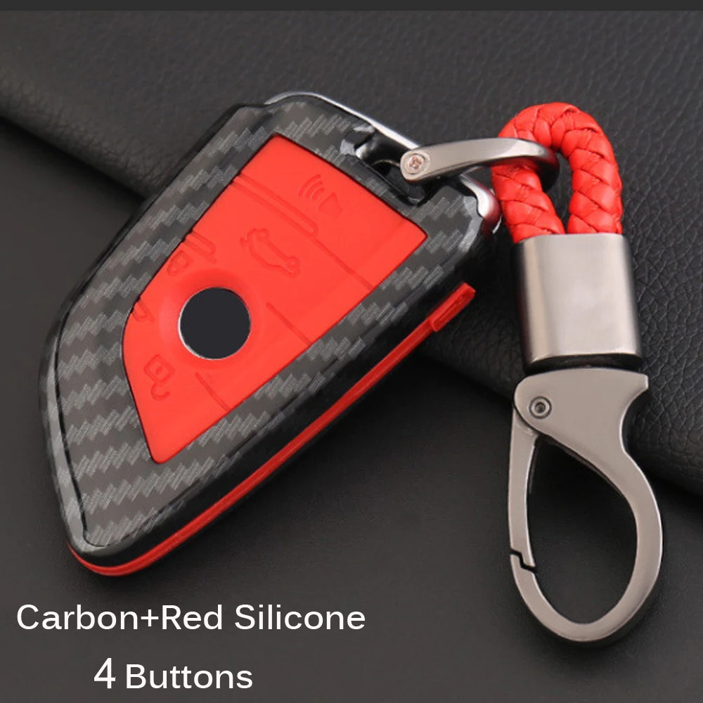 Новый универсальный защитный чехол из углеродного АБС-пластика и силикона для BMW