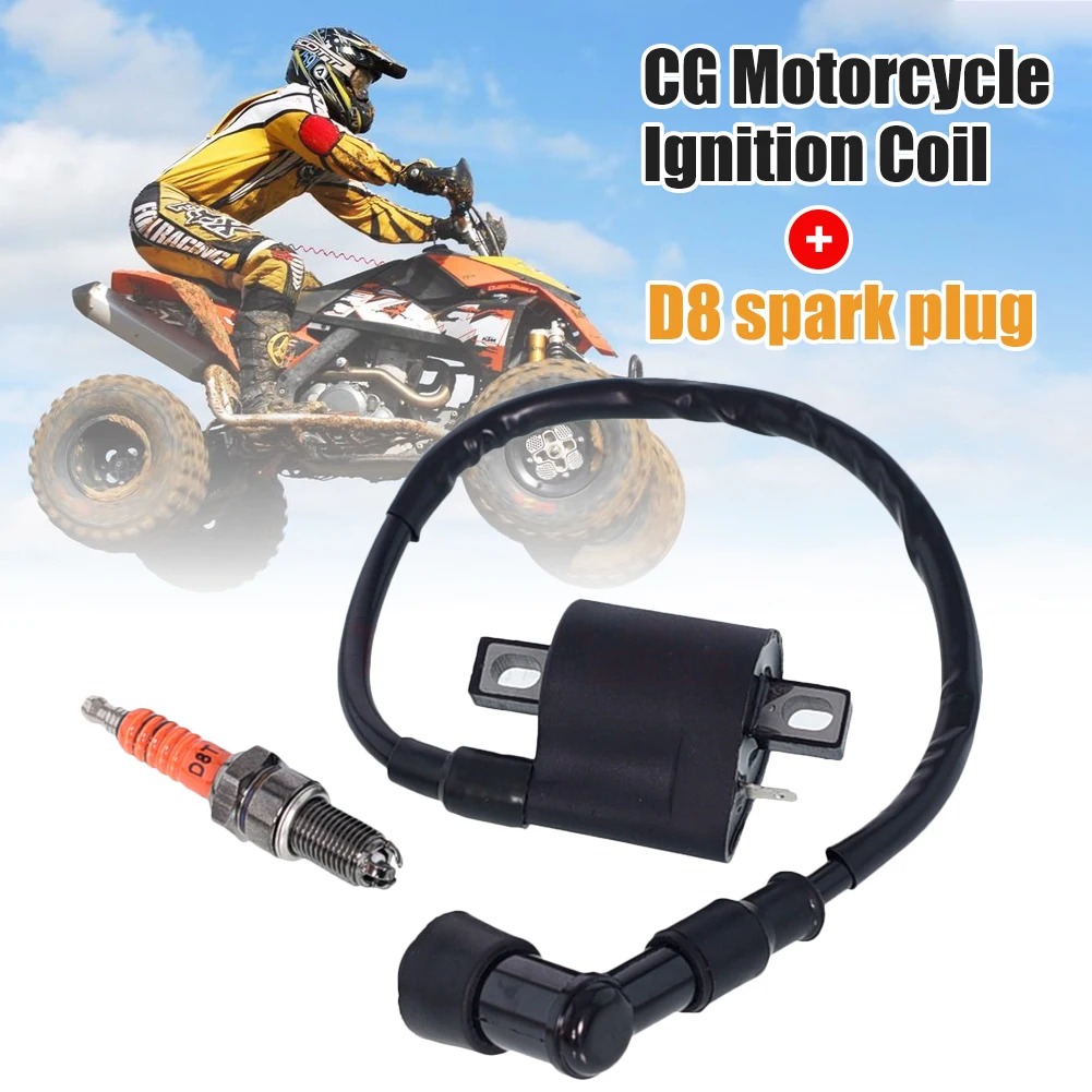 

ATV ATV Off-Road Vehicle CG125 150 200 250/CB CBD Modified High Pressure Package D8 Three-Claw Spark Plug