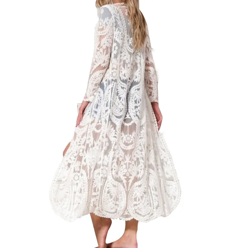 2020 летний женский купальник с кружевами вязанное крючком пляжное бикини длинным