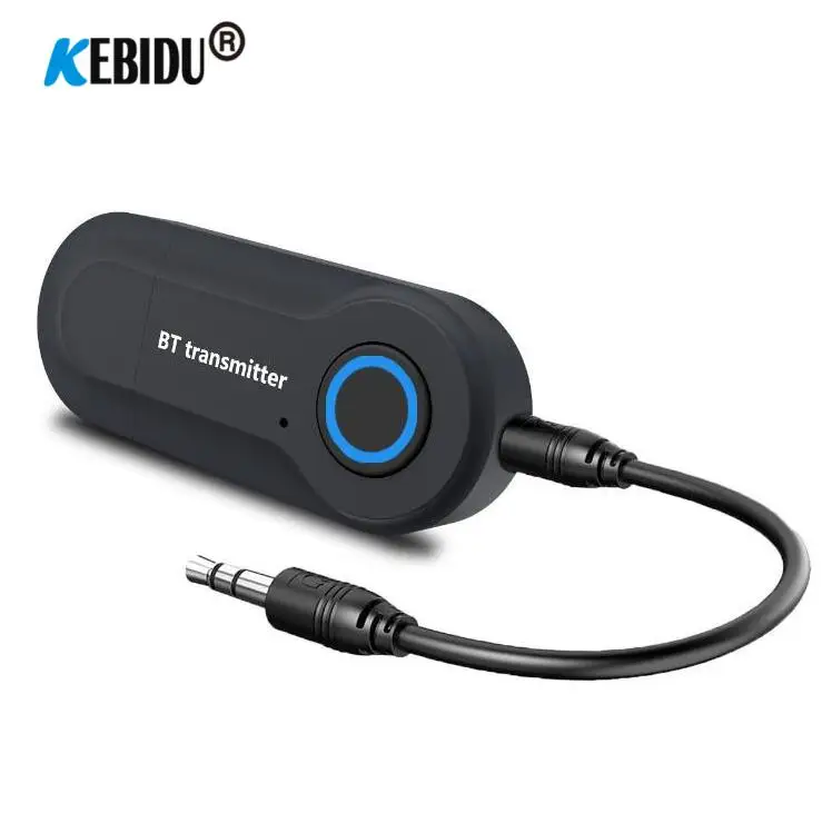 Мини 3 5 мм AUX Стерео Bluetooth 4 0 передатчик аудио USB музыкальный адаптер для ТВ