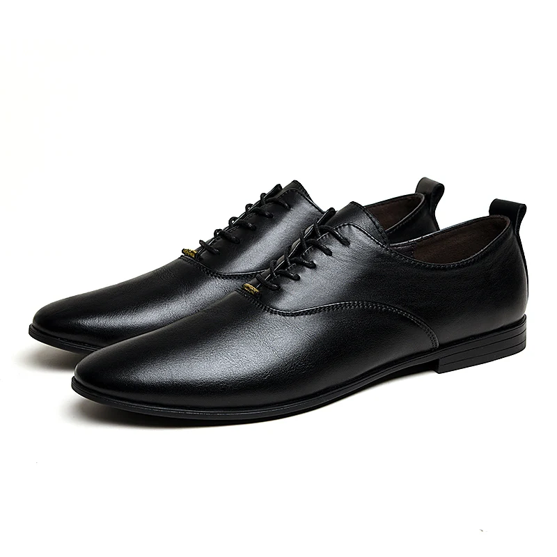 

Zapatos Para Hombre Formal Black Shoes For Men Sneakers Leather Casual Men's Wear Sneaker Fashion Trend Dress