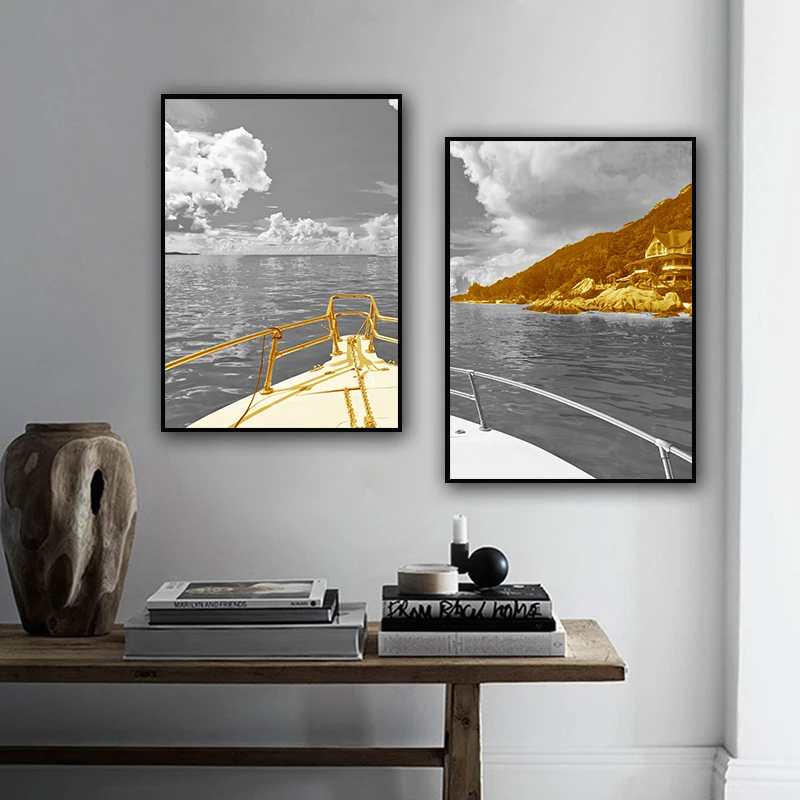 Плакат Холст Картина HD настенные художественные фотографии 2 шт Венеция город на