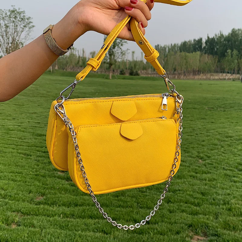 

2 Piecs Set Women Crossbody Bag Pu Leather Double Purse Shoulder Bag For Women Fashion Casual Messenger Bags Female Satchels