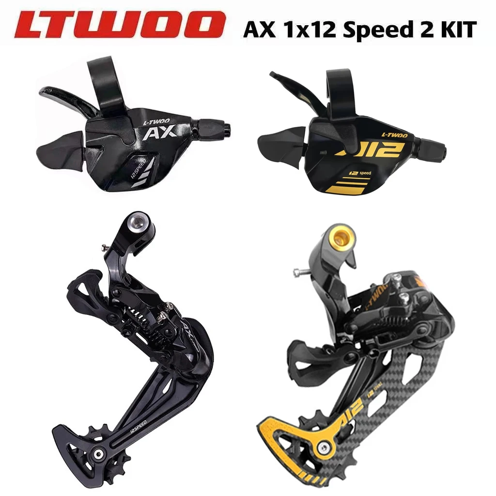 

Переключатель передач LTWOO MTB 1*12, задние переключатели передач AX12 12 S триггерный переключатель передач AT12, групсет переключения передач (карб...