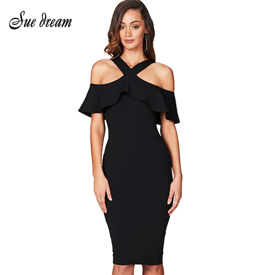 Новинка лета 2021 женское Бандажное платье с вырезом лодочкой сексуальное