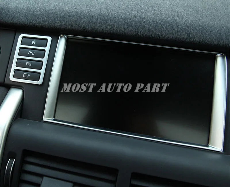 Внутренняя консоль GPS навигатора Накладка для Land Rover Discovery Sport 2015-2019 автомобильное