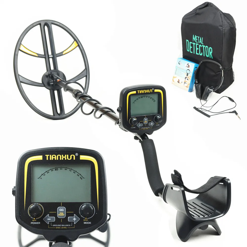Подземный металлоискатель TX850 Высокочувствительный водонепроницаемый 15