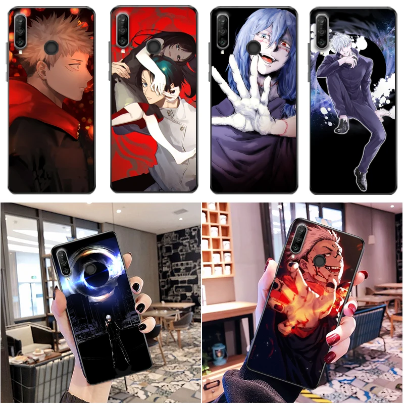 

Jujutsu Kaisen Sukuna Fushiguro Megumi Satoru Gojo Yuji Itadori Phone Case For Huawei P30 Lite Pro Carcasa Funda Back Cover