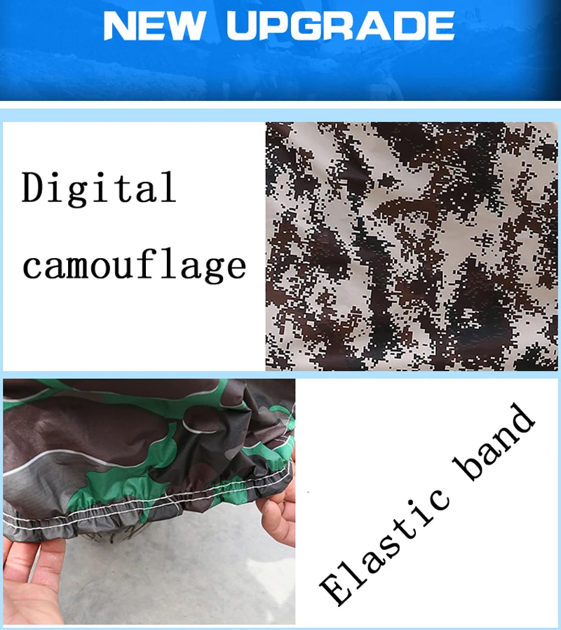 Oxford Fabric Waterproof Motorcycle Covers Motors Dust Rain Snow UV Protector Cover Indoor Outdoor Thicken high quality 800g |