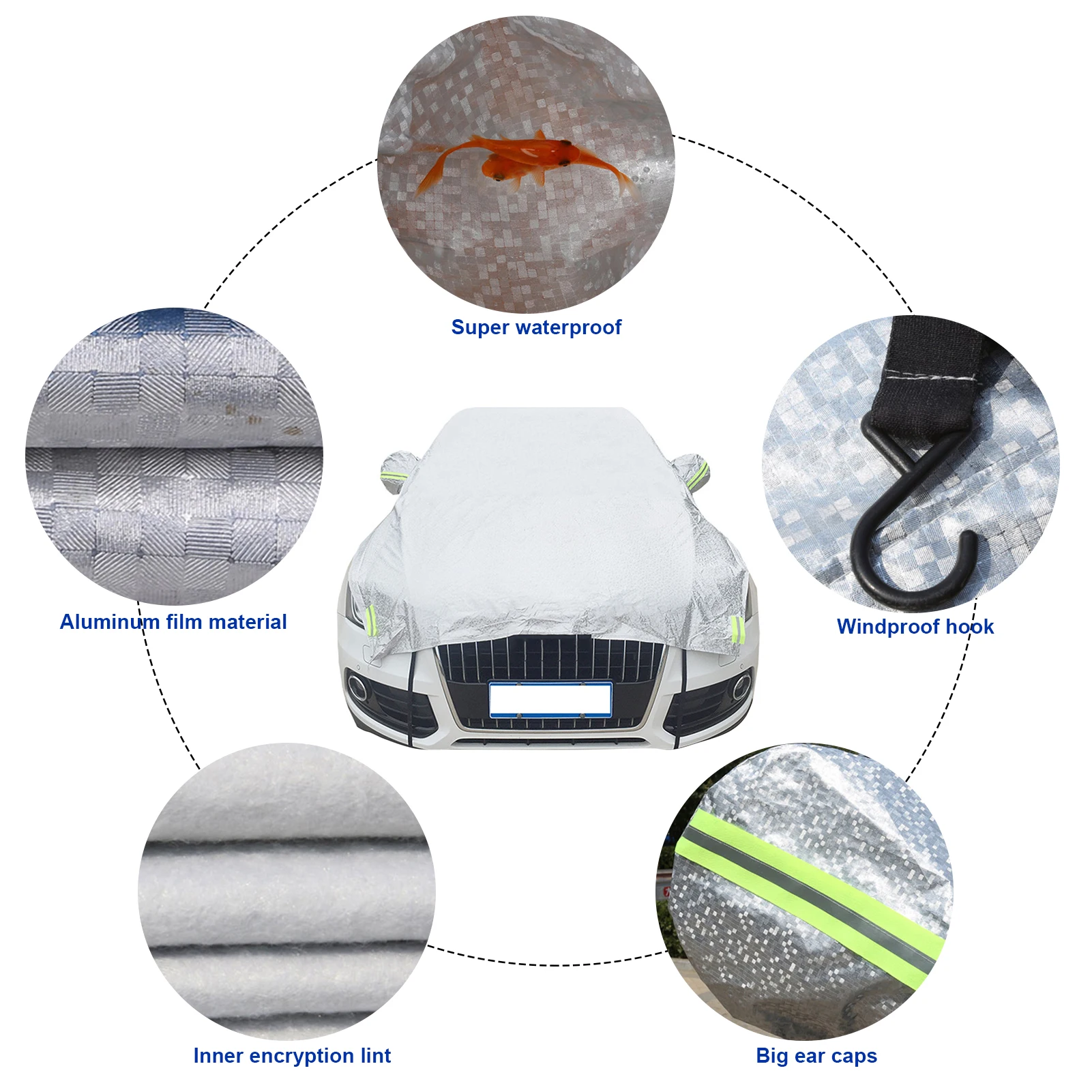 

Car Snow Shield Super Thick Durable Cover For Vehicle Car Snow Shield Super Thick Durable Cover For Vehicle