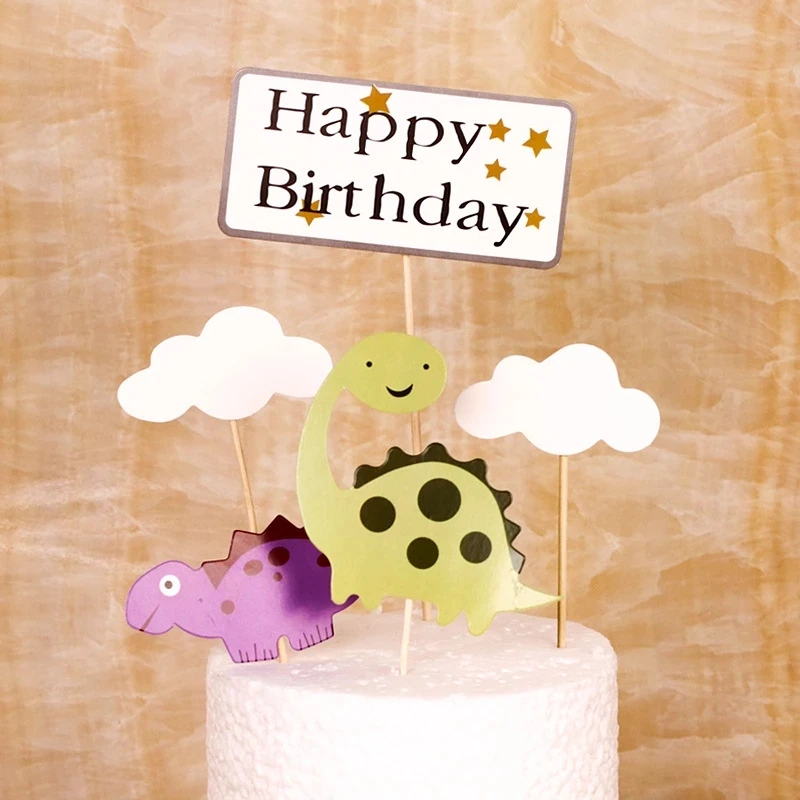 9 шт./компл. фотоальбом мультяшное облако динозавр торты инструменты для