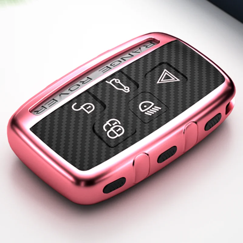 

Car Key Case For Jaguar Xf Xj For Land Rover Freelander 2 Protection Cover Auto Holder Shell Keychain Car-Styling Accessories