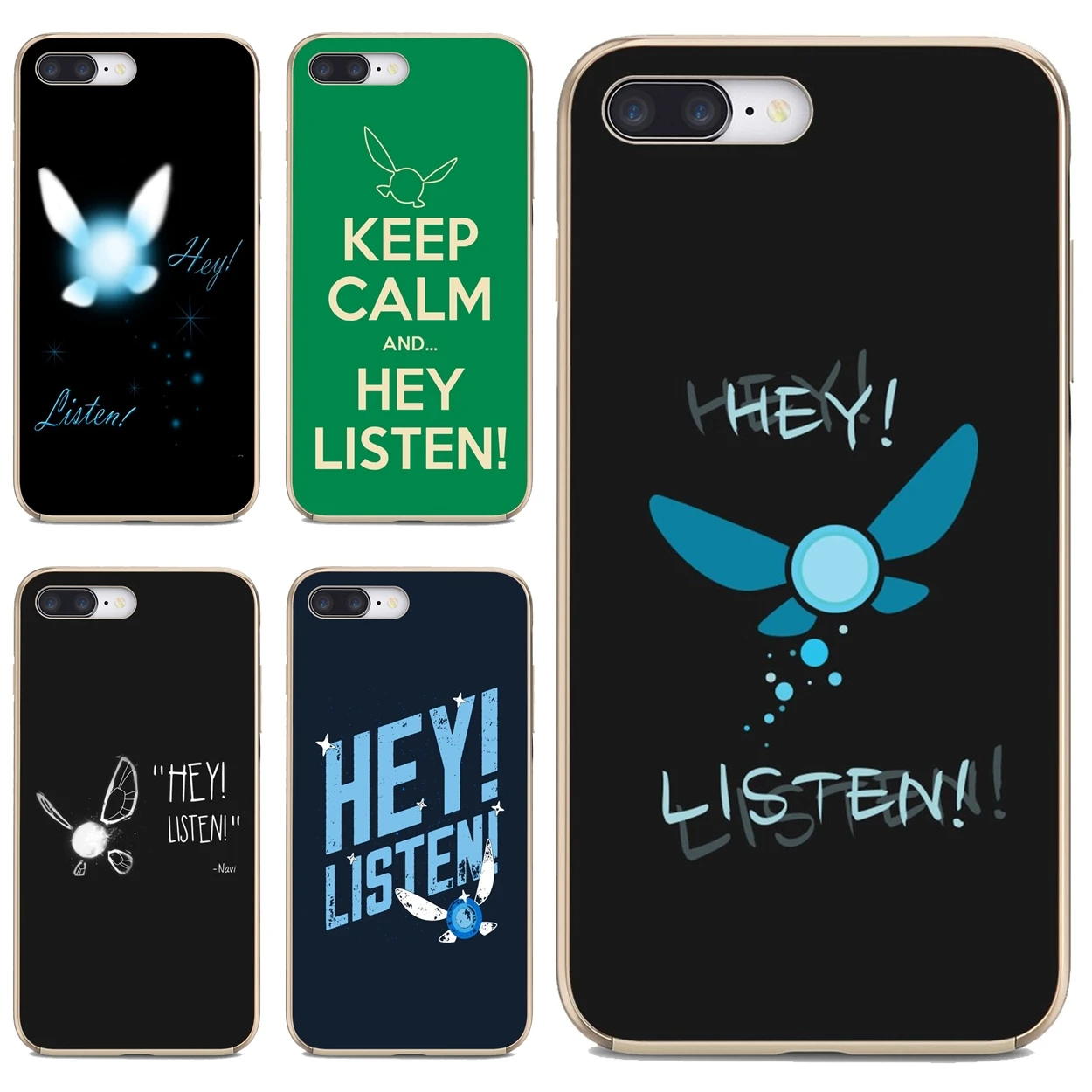 Мягкий чехол для Xiaomi mi Redmi Note 3 4 4X 5 6 7 8 8t 9 9s 9t 10 pro lite Navi Hey Listen The Legend of Zelda Art|Бамперы| |