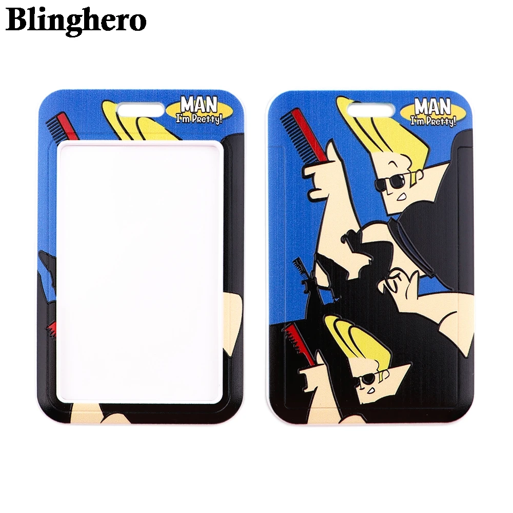 Брелок CB452 мужской на шею крутой мультяшный ремешок для ключей удостоверения