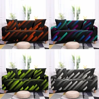 geometry printed elastic sofa covers for living room stretch non slip couch cover sofa slipcover chair protector 1234 seater