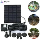 AMKOY 1,5 W солнечный садовый фонтанный насос 200Lч водопады Мощность Солнечная птица фонтан Мощность ed водяной насос фонтан бирдбатх деко