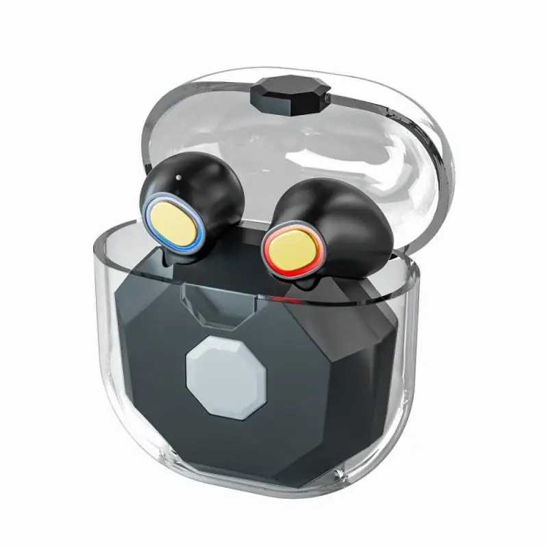 NaNO3 TWS Bluetooth-совместимая гарнитура прозрачная двойная игровая сенсорные умные
