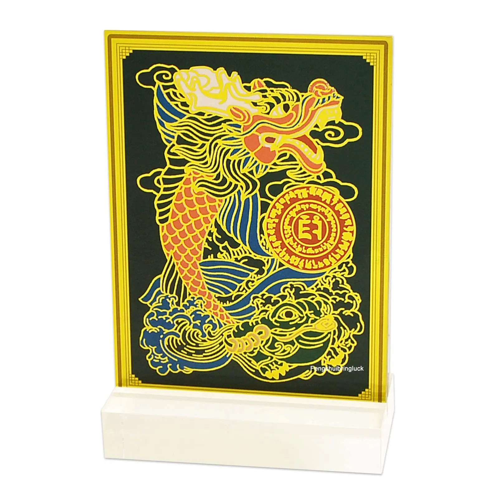 Фэн-шуй карп дракон с 3-ногой жаба знания и мудрость удачная карьера W5008 - купить по