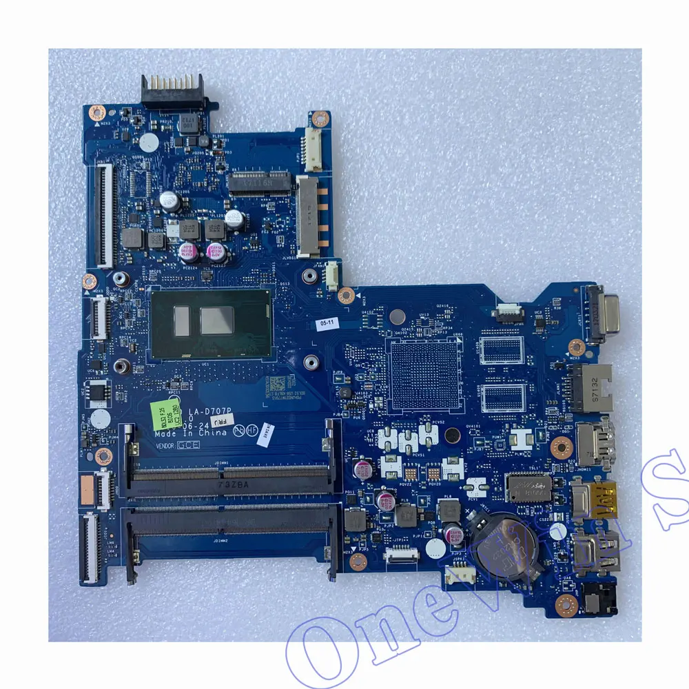 I7-7500U Материнские платы для ноутбуков HP 15-AC 15-AY PN 910469-001 909211-001 100% полностью
