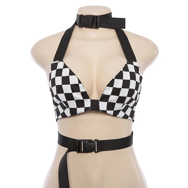 

Costume Female Singer Dj Bar Nightclub Rave Outfit Jazz Dance Clothes Lattice Bra Shorts Women Pole Dancing Wear