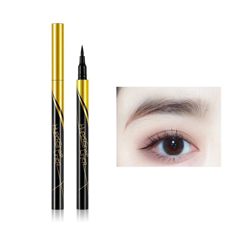 

1PC Professional Black Brown Eyeliner Fast-drying Waterproof Eye Liner Liquid Eyeliner Long-lasting Tool Makeup Maquiagem