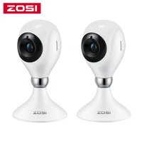 zosi 2pack c611 1080p2mp wifi ip camera wireless waterproof ai human detection 2 way audio night vision remote access playback