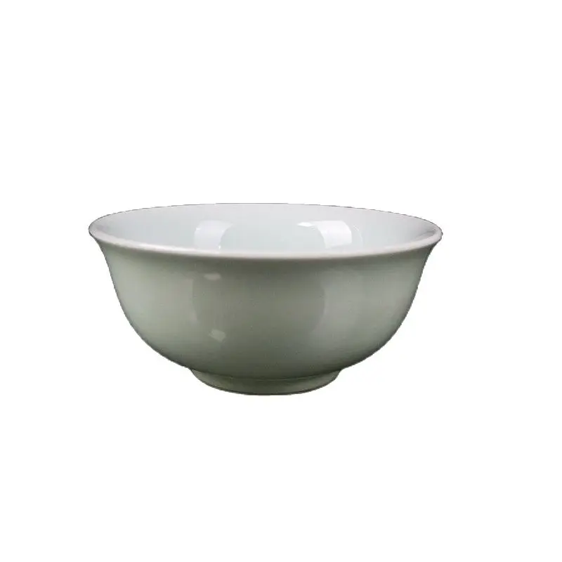 

Chinese Old Porcelain Green Bean Glazed Bowl