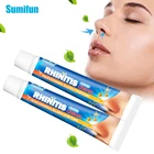 Мазь Sumifun для ринита и аллергических синусита, антибактериальный крем для снятия зуда и подкручивания носа, 2 шт.