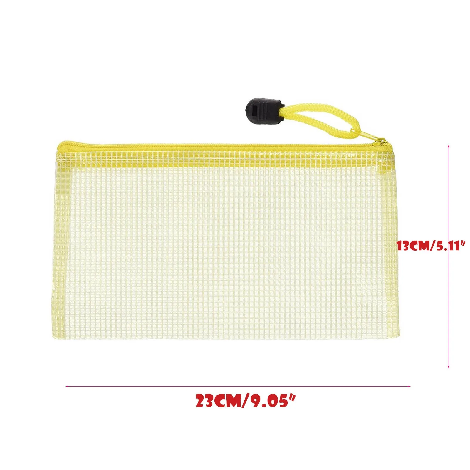 

12pcs Shirt Package Wallet PVC Zip Document Folder A6 For School And Office Supplies Serve As A Cosmetic Storage Bag 2021