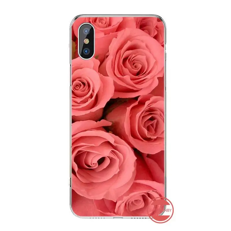 

Colorful Flower Rose Peony Phone Case For iphone 12 5 5s 5c se 6 6s 7 8 plus x xs xr 11 pro max mini