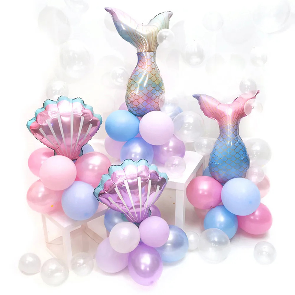 

Little Mermaid Party Balloon Garland Arch Set Mermaid Theme Birthday Party Decorations Supplies Baby Shower Decor Helium Globos