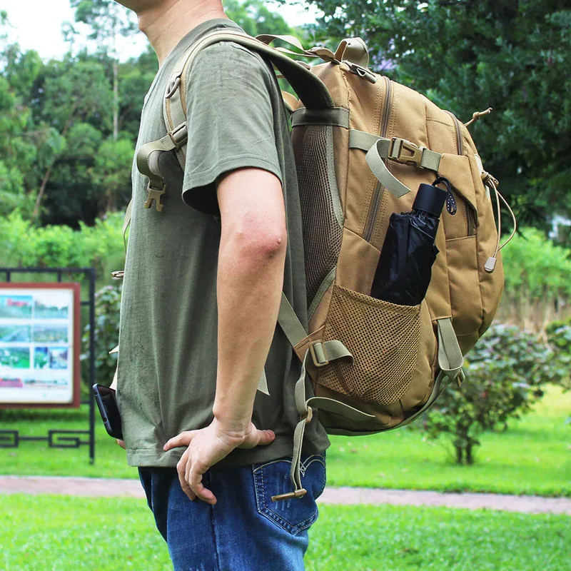 

35L Tactical Backpack 900D Oxford Military Hiking Bicycle Backpacks Outdoor Sports Cycling Climbing Camping Bag Travel Bag