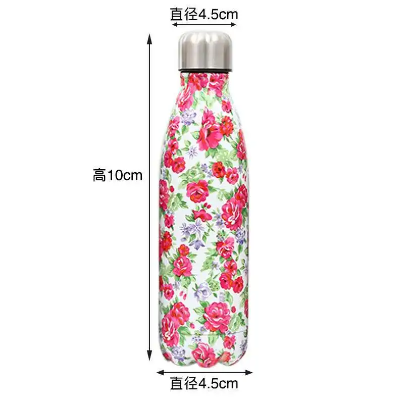 Креативный термос бутылка для воды из нержавеющей стали герметичная Спортивная
