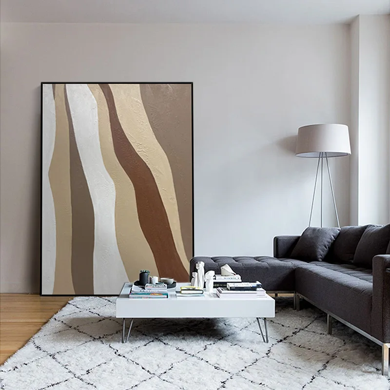 

Professional Academy of Fine Arts Painter High Quality Design Sense Handmade Painting Single Wall Warm Wind