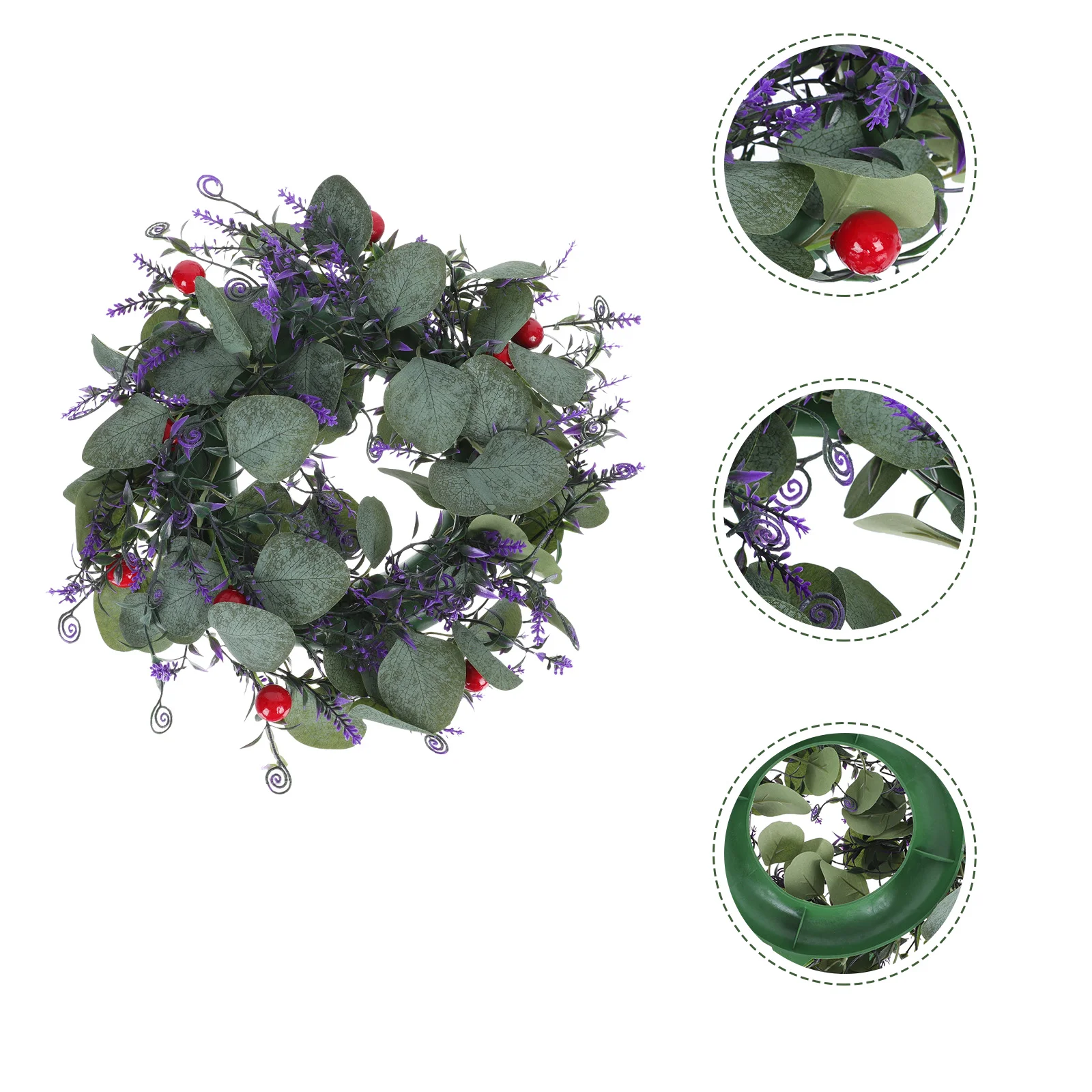 

1 шт. кулон с искусственным растением, уникальный изысканный венок, украшение для сцены