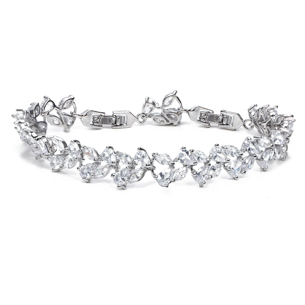 EMMAYA 2020 модные ювелирные изделия Три цвета высокое качество браслет с кубическим