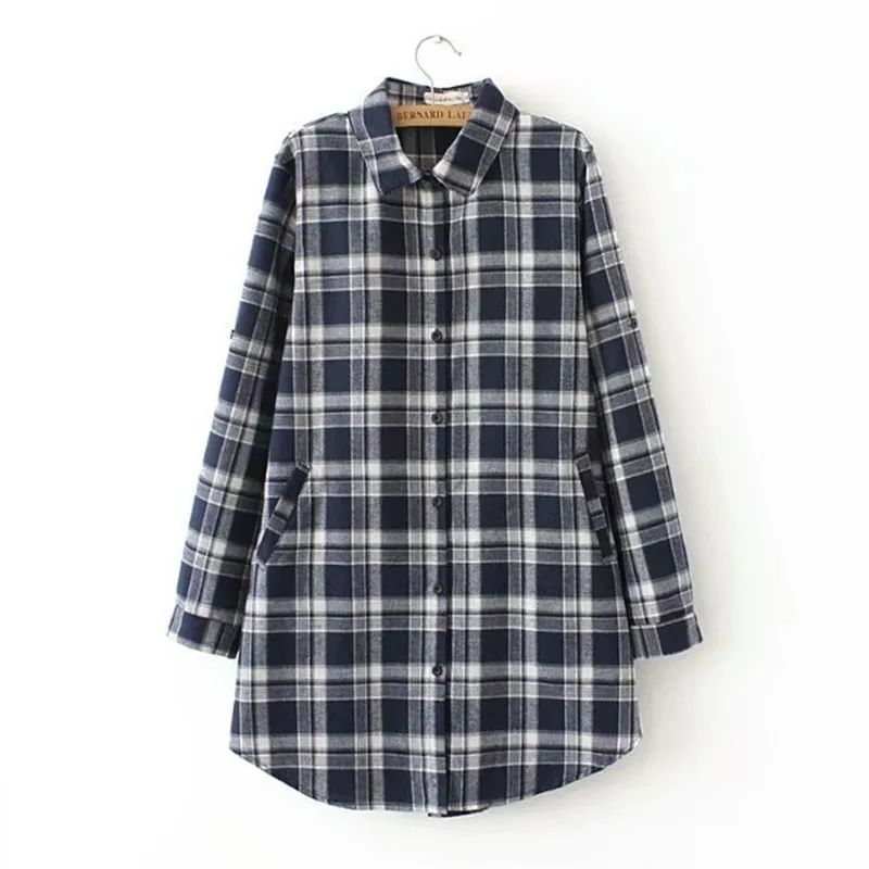 Женская блузка размера плюс качественная хлопковая женские рубашки