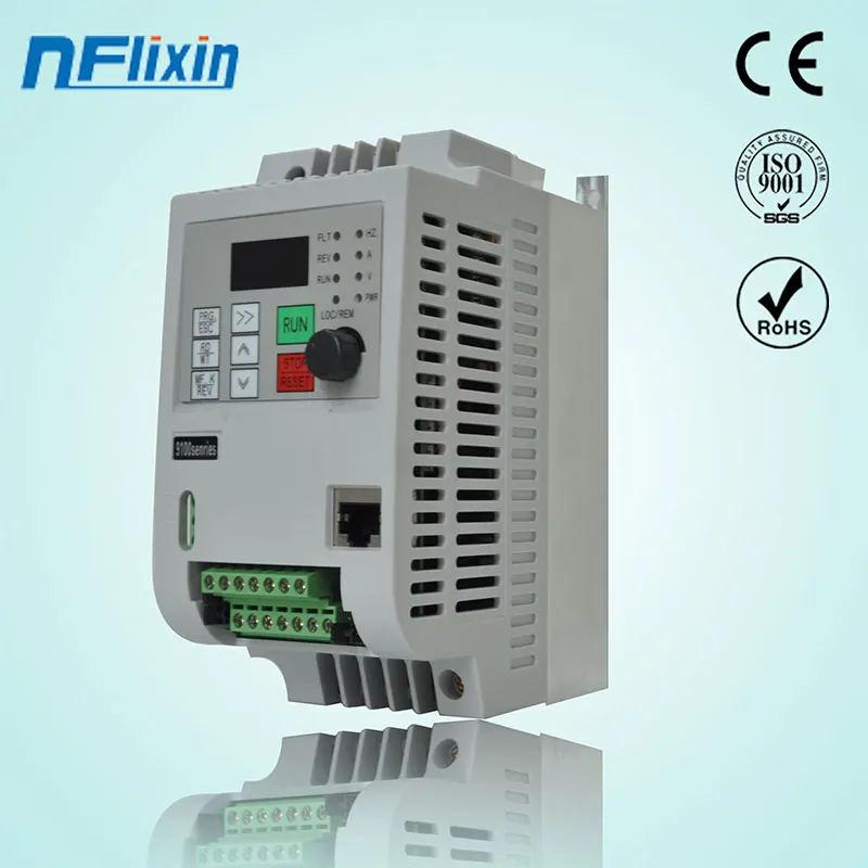 

NFLixin 0.75KW 220V VFD Single Phase input and 3 Phase Output Frequency Converter/Adjustable Speed Drive /Frequency Inverter
