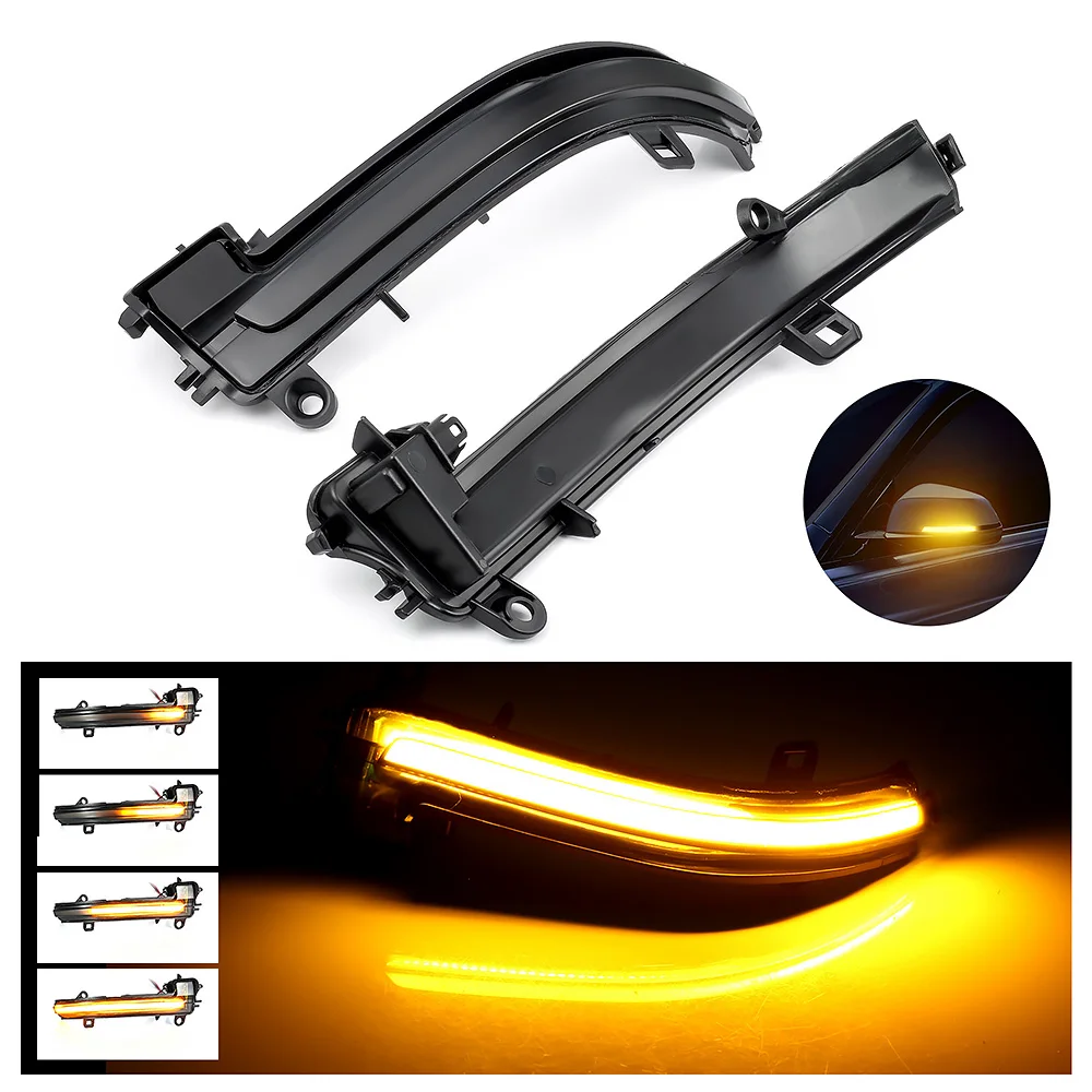 Светодиодный динамический Зеркало заднего вида светильник индикатор для BMW F20 F21