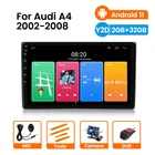 Автомагнитола для Audi A4 B6 B7 S4 b8 RS4 B7 SEAT Exeo, мультимедийный видеоплеер с GPS, No 2 din, Android 11, 2 Гб + 32 Гб, поддержка Carplay OBD2