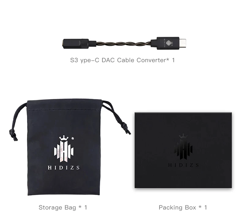 HIDIZS S3(Sonata III) HiFi аудио тип-c DAC кабель конвертер USB DAC до 3,5 мм усилитель для наушников адаптер для Android телефона ПК